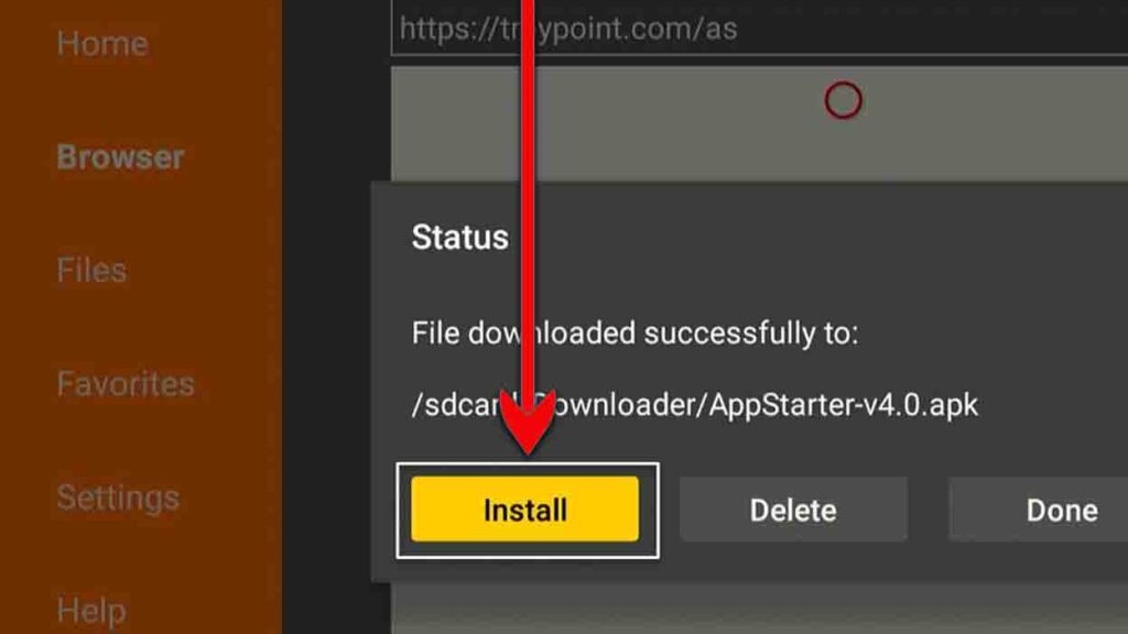 AppStarter Install